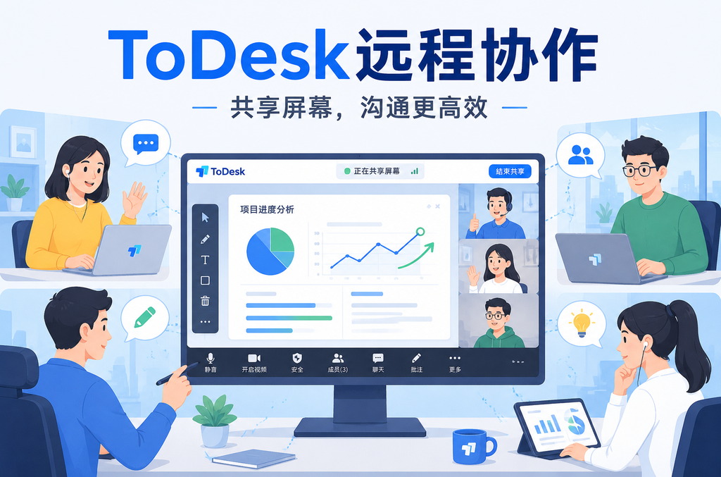 向日葵远程与TeamViewer对比：远程控制软件2024深度评测